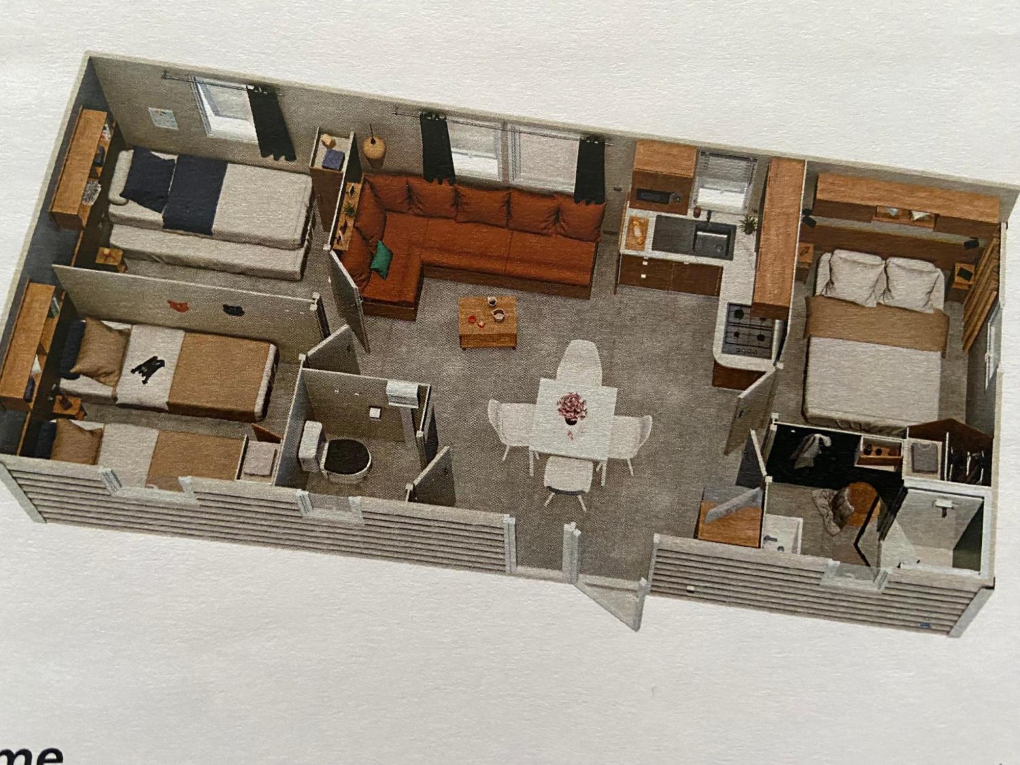 Mobilhome 6-8 Personnes Clim Saint-Jean-de-Monts Eksteriør bilde